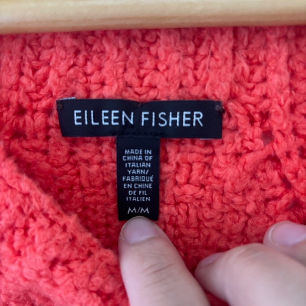Eileen Fisher Lory Organic cotton sweater Size Medium - Picture 4 of 7
